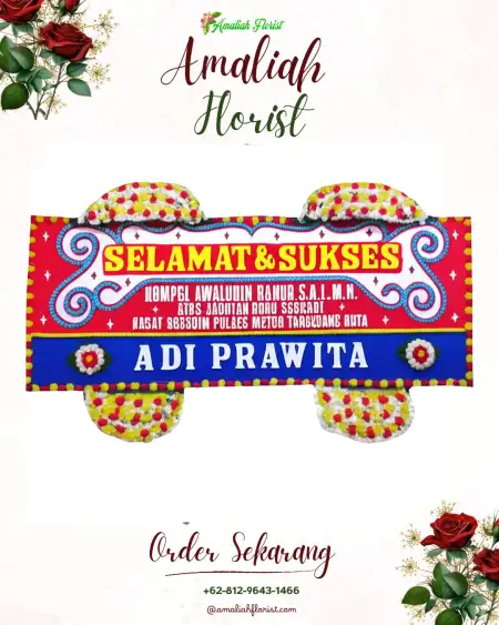 Papan Bunga Ucapan Selamat Jati Sari